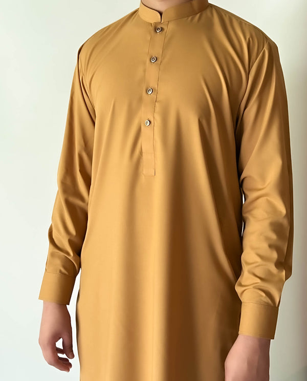 Mustard - shalwar kameez