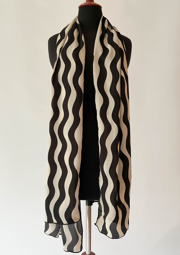 SWIRL - Georgette Scarf